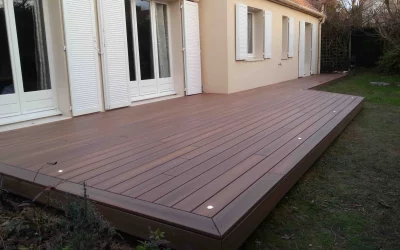 Terrasse de 50m2 en composite à Morainvilliers