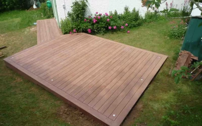 Terrasse en Cumaru de 30m2 à Plaisir