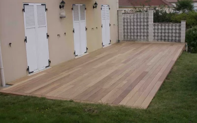 Terrasse en Cumaru de 45m2 à Poissy